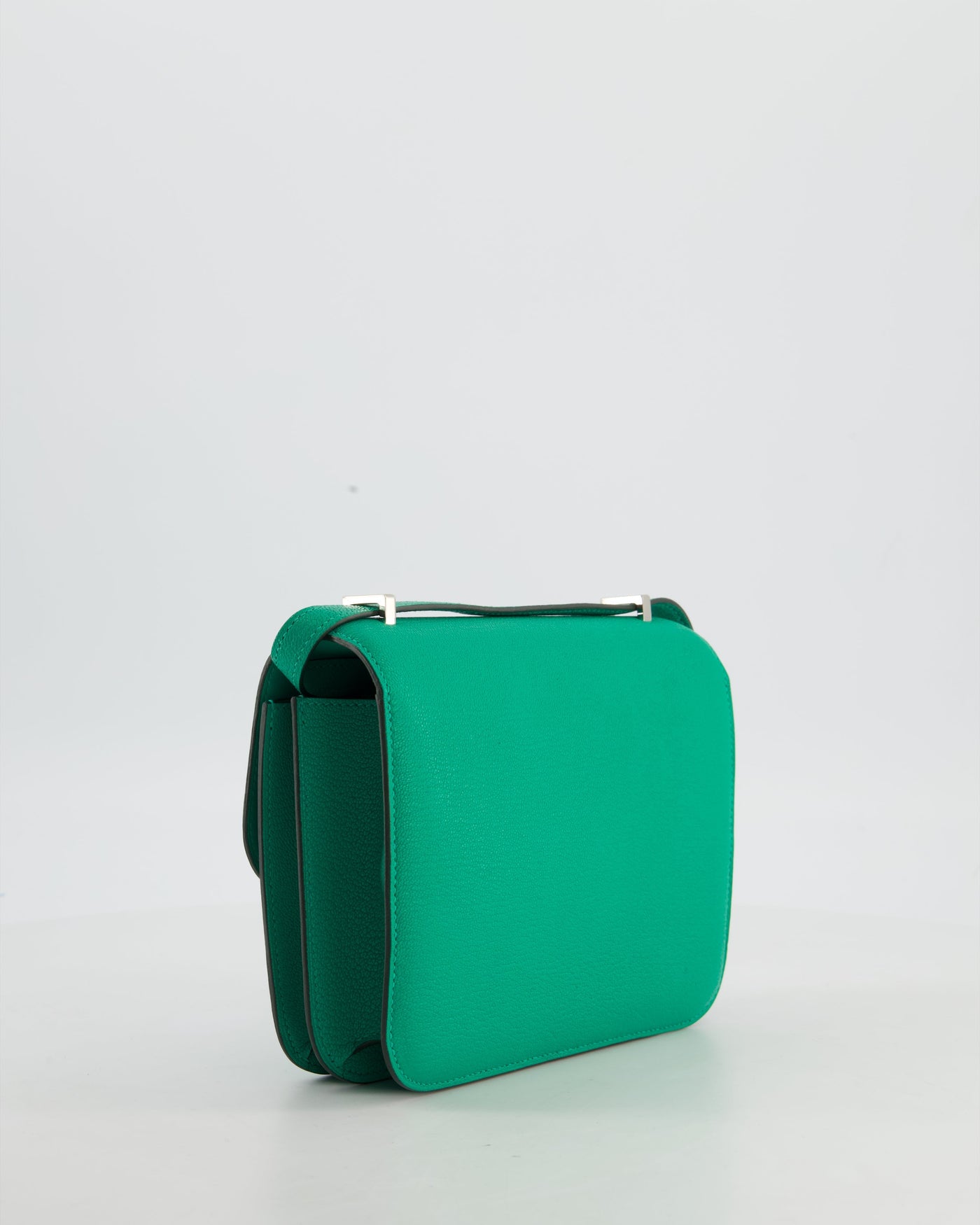 Hermes Mini Constance III Miroir 18 Bag in Menthe Chevre Mysore Leather with Palladium Hardware - Product Image 7