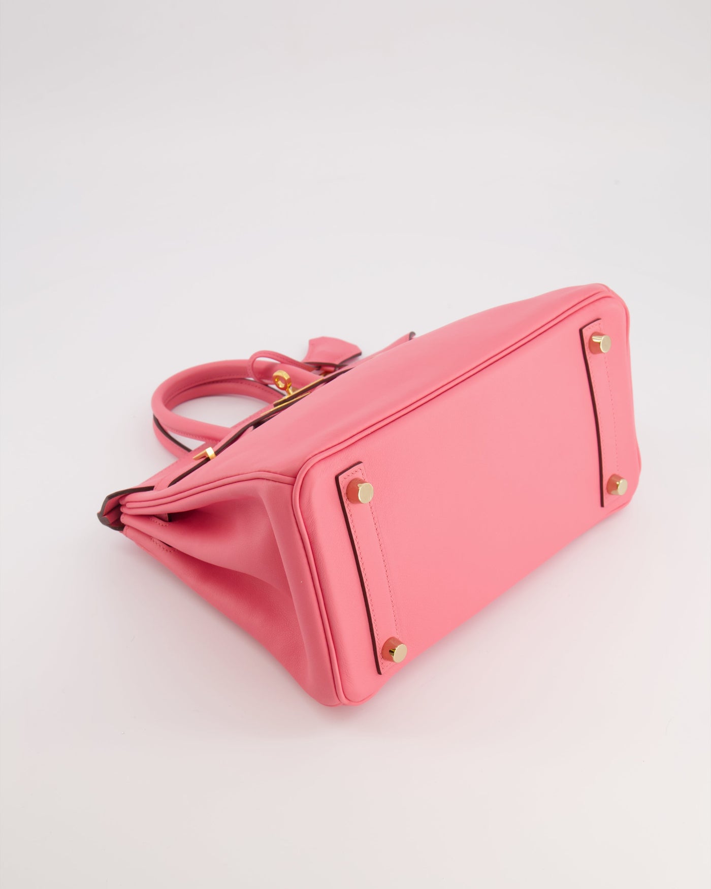 Hermes Birkin 25 Retourne Bag in Rose D'Été Swift Leather with Gold Hardware - Product Image 19