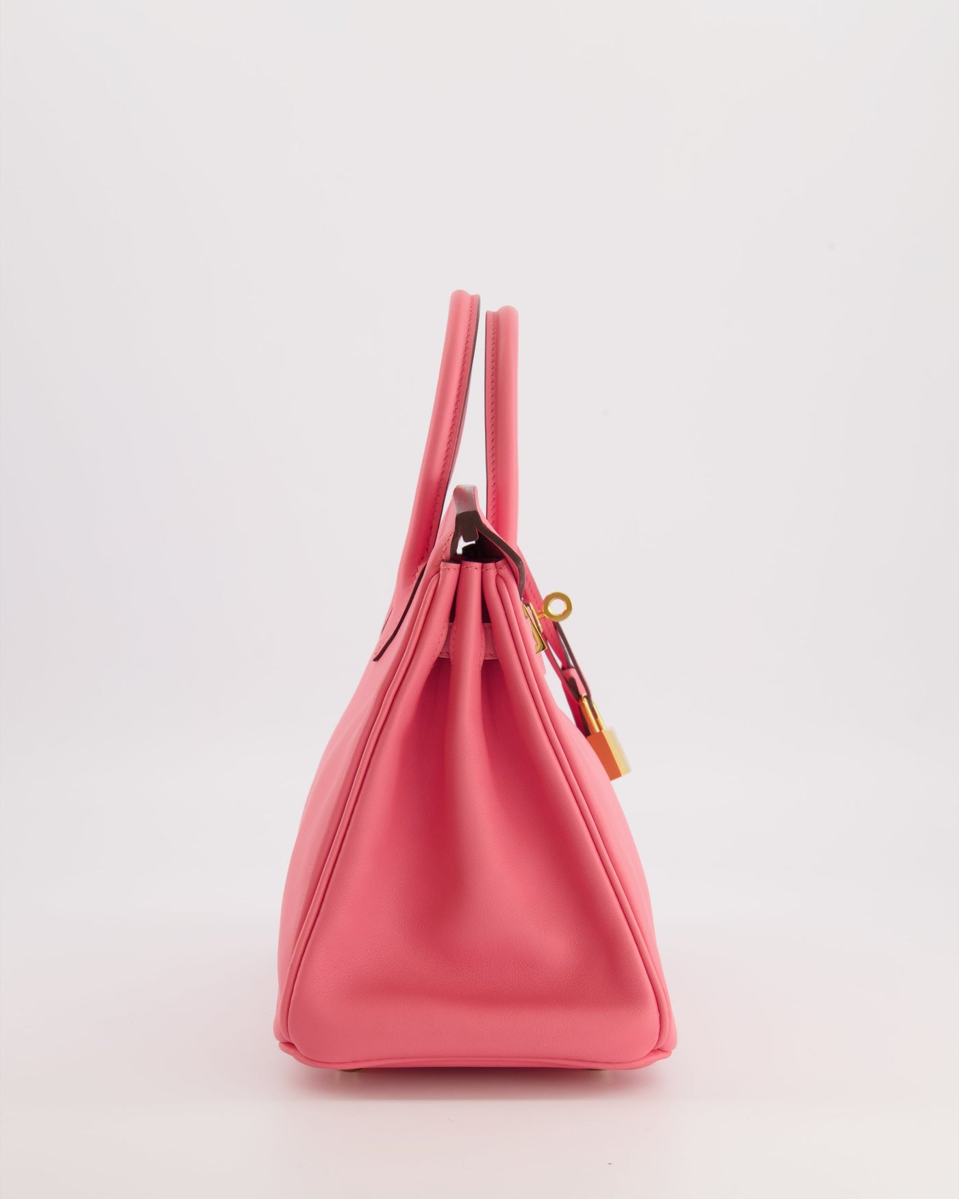 Hermes Birkin 25 Retourne Bag in Rose D'Été Swift Leather with Gold Hardware - Product Image 5