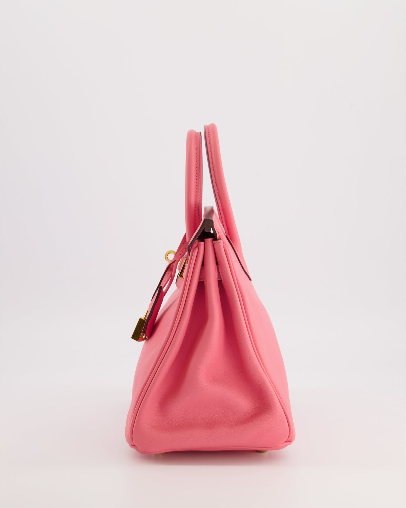 Hermes Birkin 25 Retourne Bag in Rose D'Été Swift Leather with Gold Hardware - Product Image 6