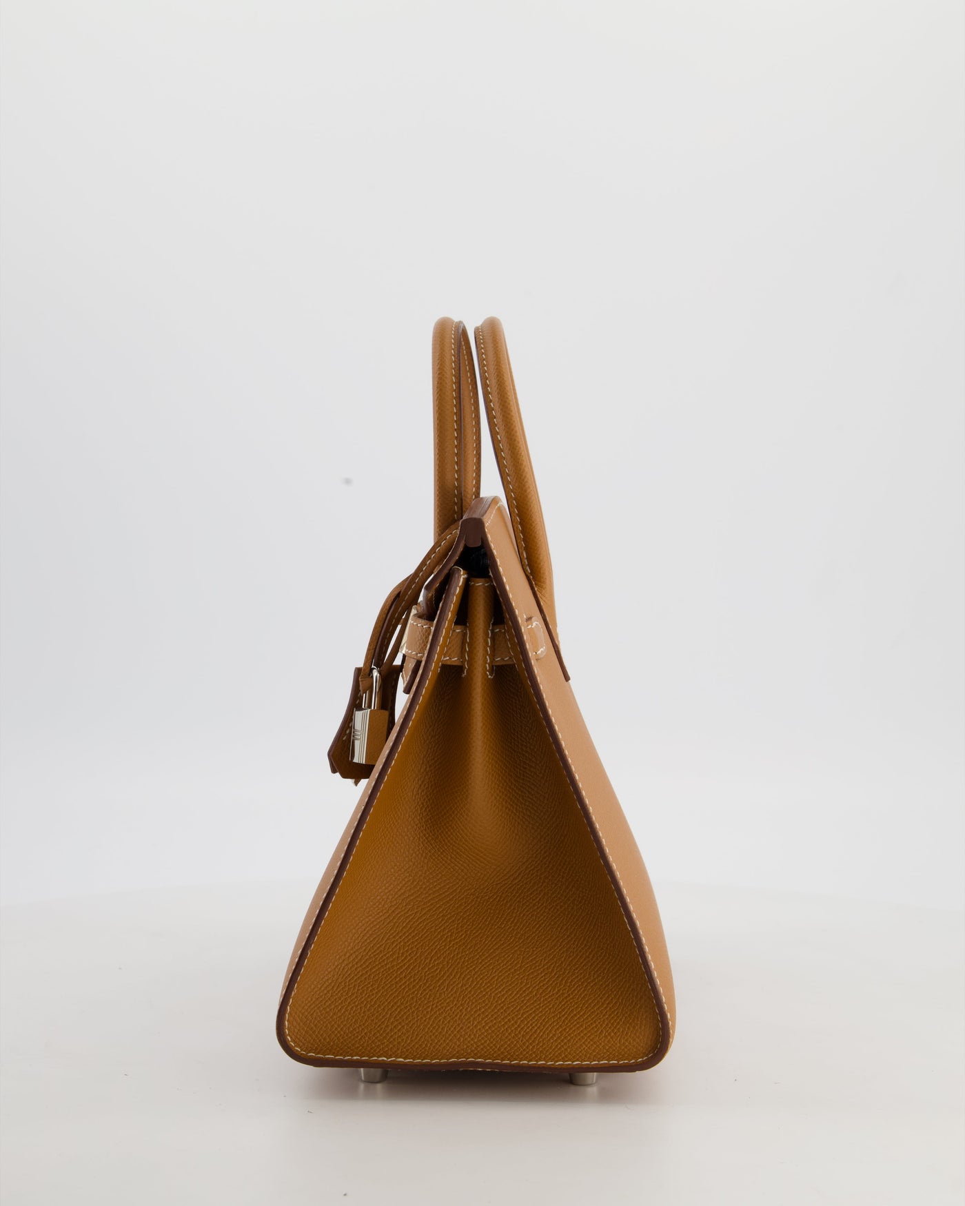 *RARE* Hermes Birkin 25 Sellier Bag in Gold Epsom Leather with Palladium Hardware - Product Image 8
