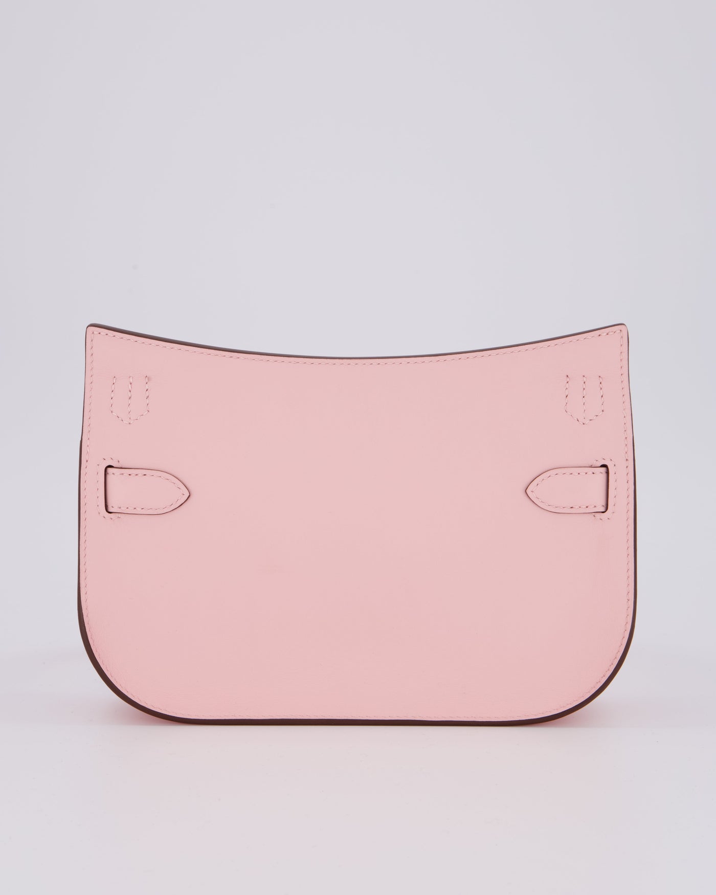 *RARE & HOT* Hermes Mini Jypsiere Bag in Rose Sakura Swift Leather with Palladium Hardware - Product Image 7
