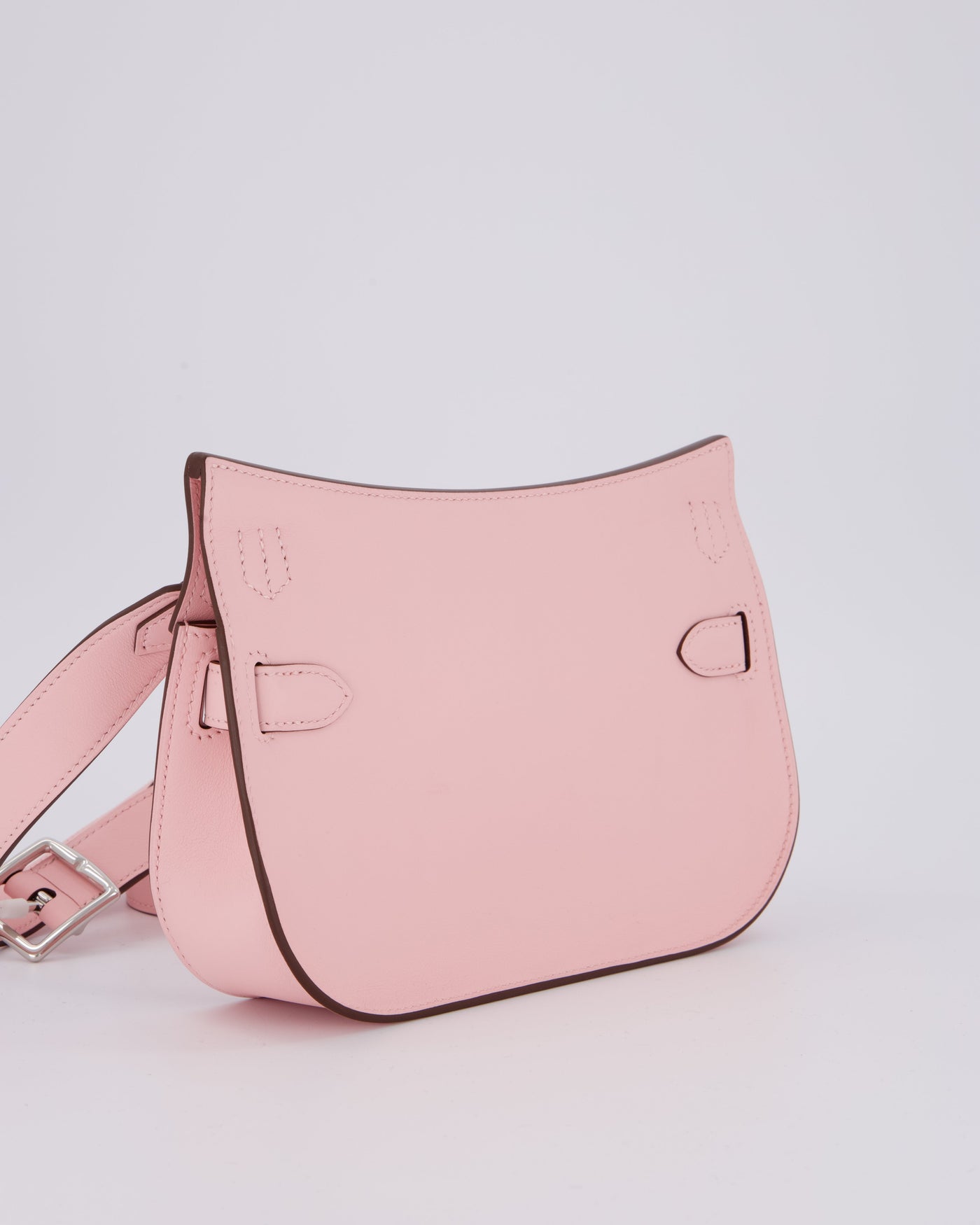 *RARE & HOT* Hermes Mini Jypsiere Bag in Rose Sakura Swift Leather with Palladium Hardware - Product Image 8