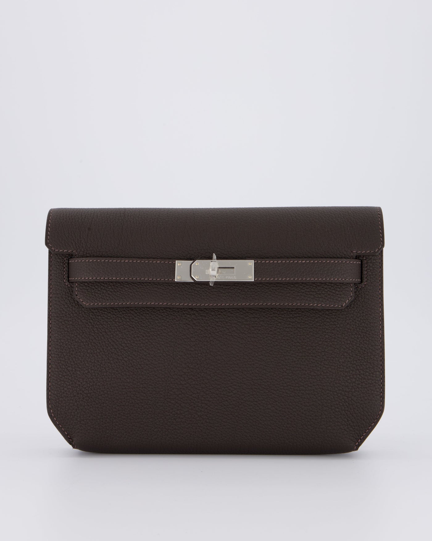 *RARE* Hermes Kelly Depeches 25 Bag in Bai Brun Togo Leather with Palladium Hardware - Product Image 2