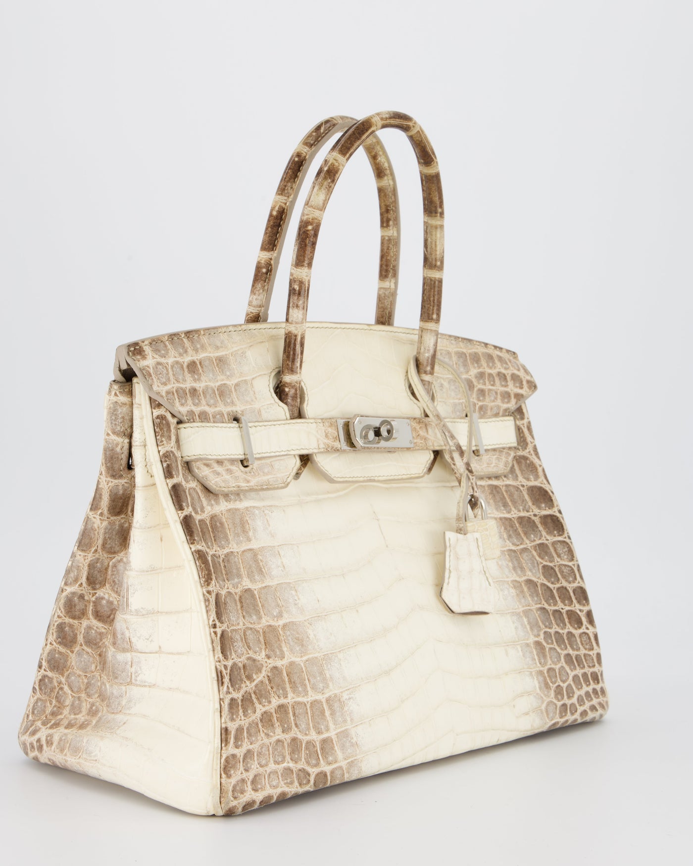 *SUPER RARE* Hermes Birkin 30 Retourne Bag in Himalaya Crocodile Niloticus Leather with Palladium Hardware - Product Image 5