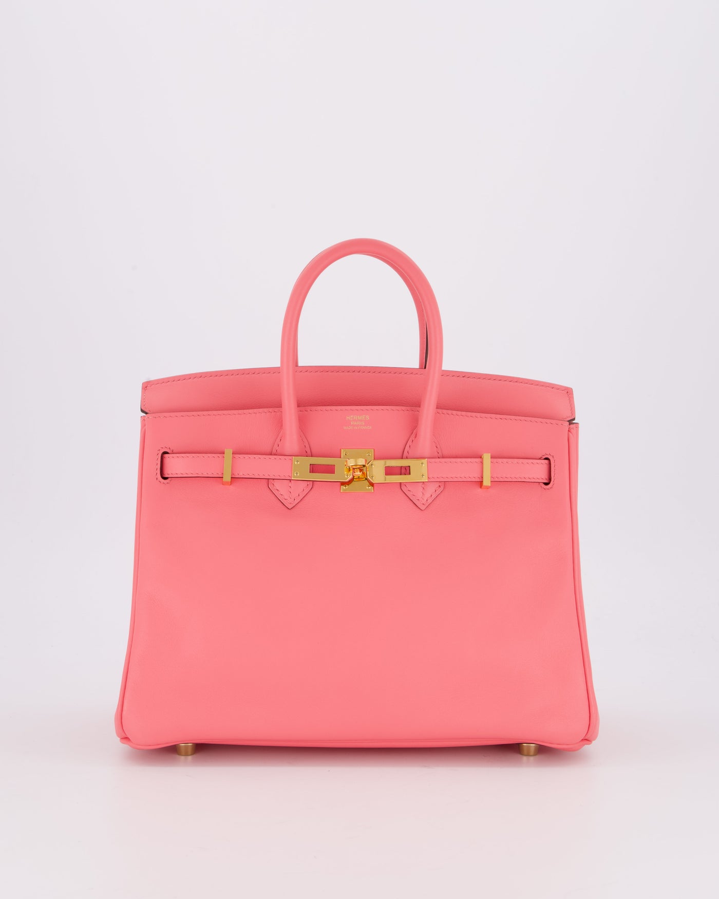 Hermes Birkin 25 Retourne Bag in Rose D'Été Swift Leather with Gold Hardware - Product Image 2