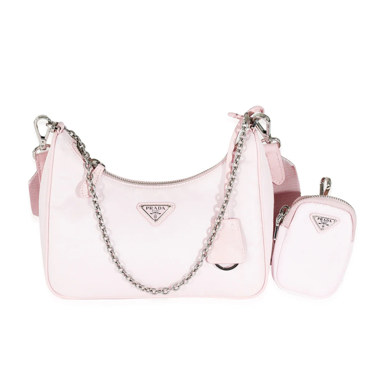 PRADA RE-EDITION ALABSTER NYLON CROSSBODY BAG | Studio Nafay
