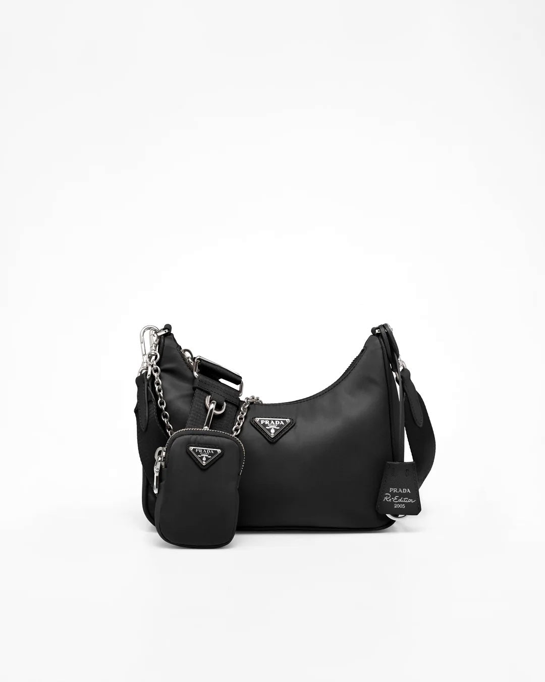 PRADA NYLON RE-EDITION CROSSBODY BAG | Studio Nafay