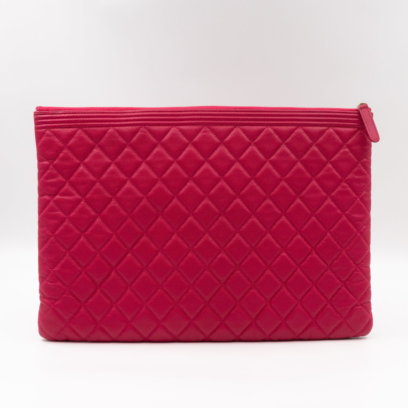 Boy O Case Clutch Large Pink Caviar Leather - Product Image 2