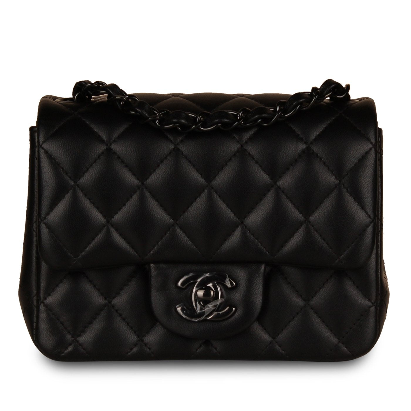 Classic Flap Bag - Mini Square So Black - Product Image 10