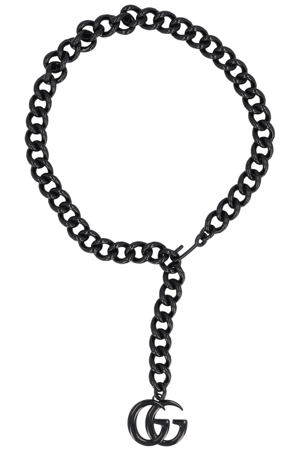 GUCCI All Black Chain Belt - Product Image 3