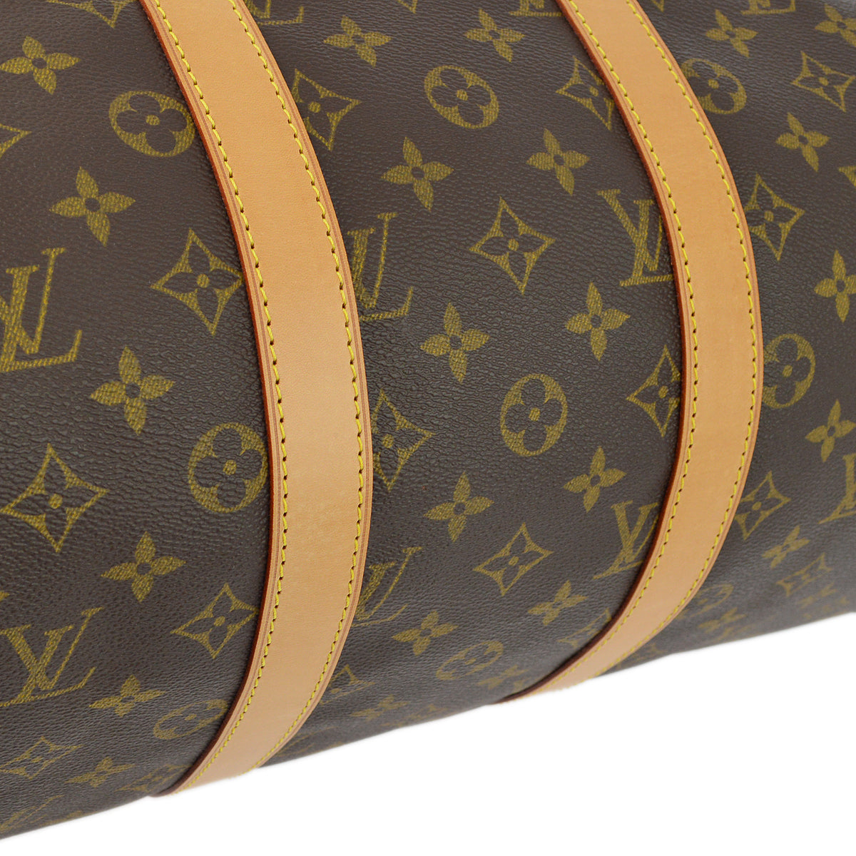 Louis Vuitton Monogram Keepall 45 Duffle Handbag