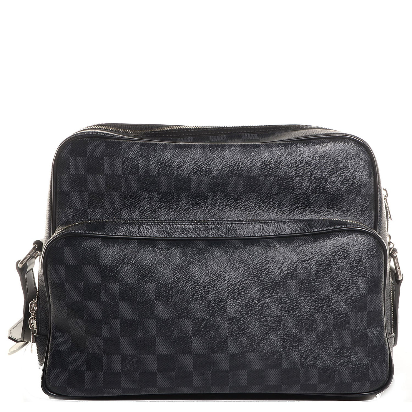 Louis Vuitton Damier Graphite Io Shoulder Bag in Black and Grey