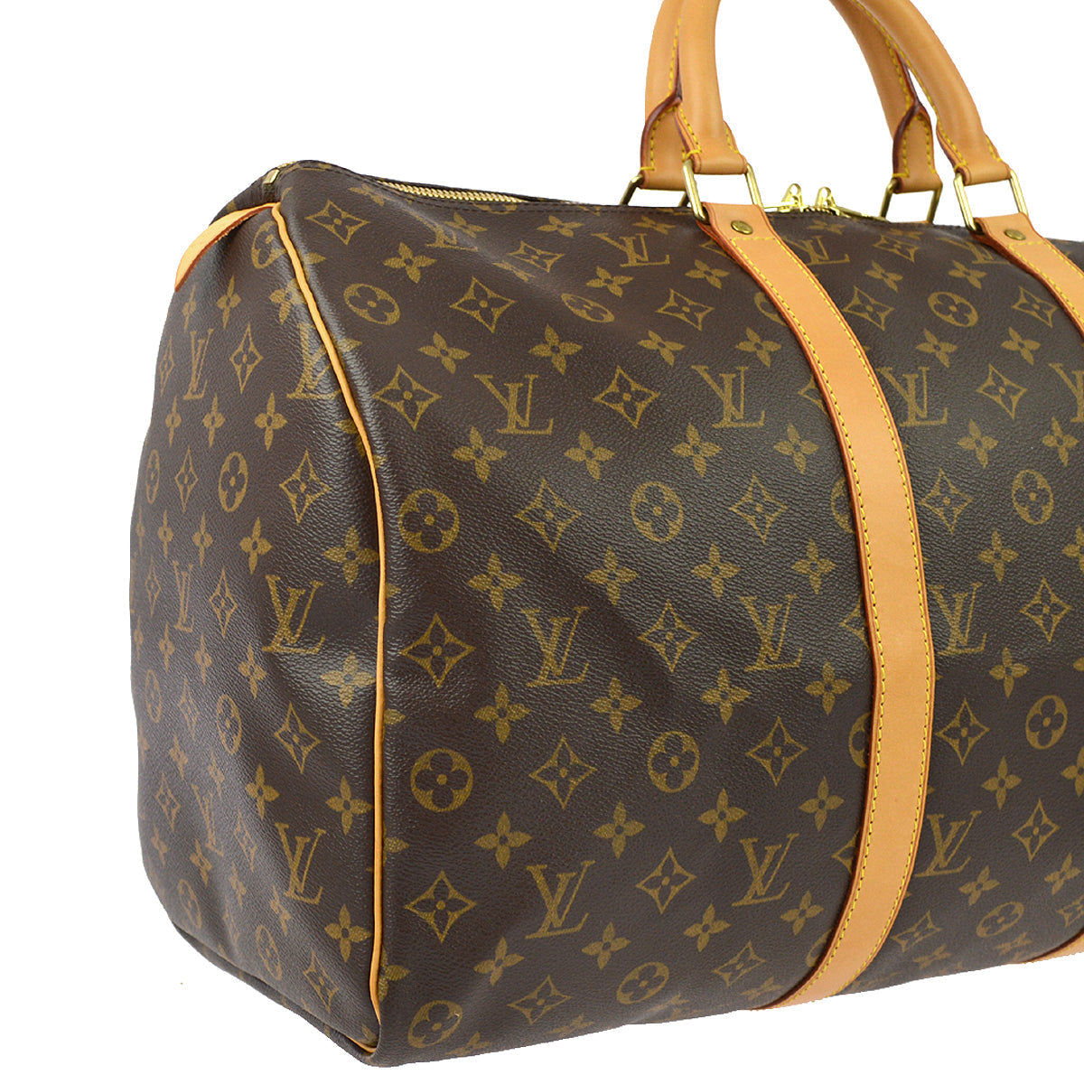 Louis Vuitton Monogram Keepall 50 Duffle Travel Handbag
