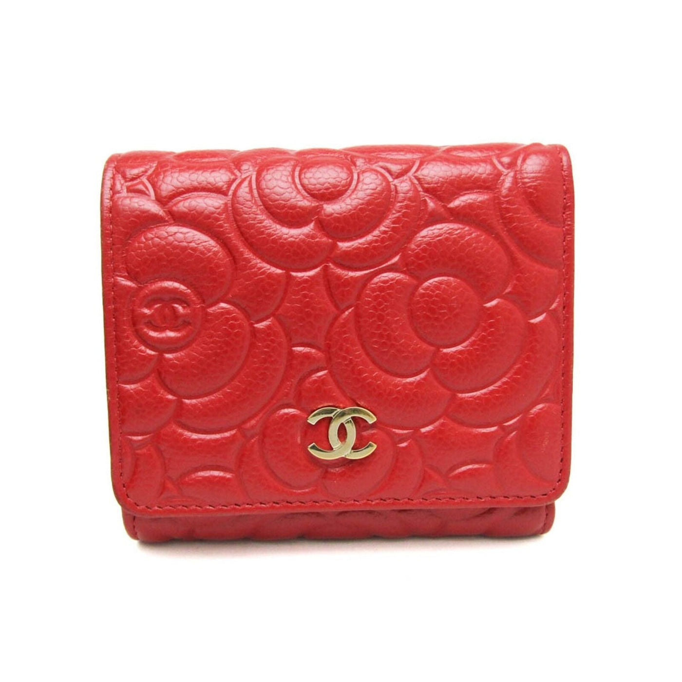 Chanel Camellia Women's Calfskin Wallet | Studio Nafay