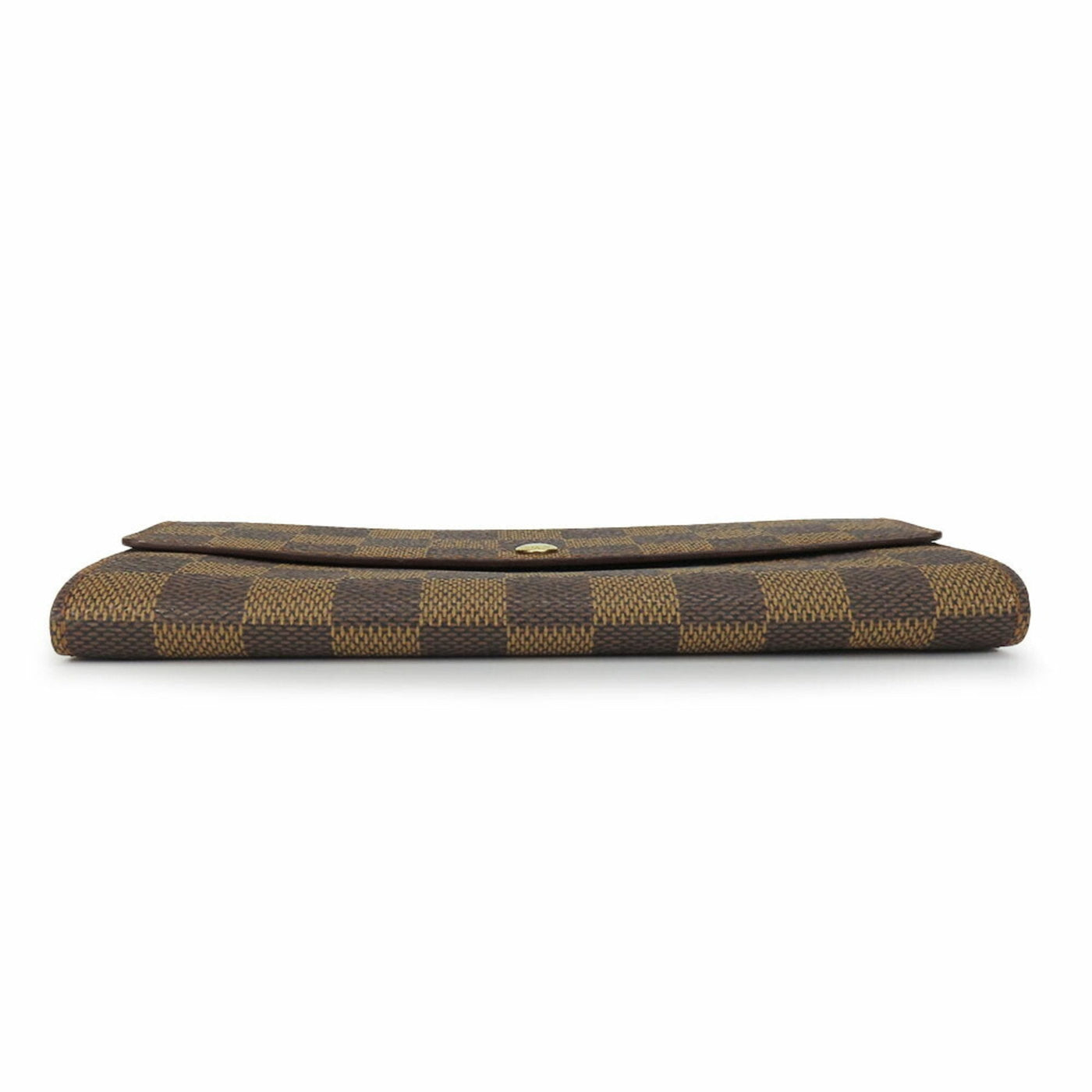 Louis Vuitton Ebene Damier Canvas Long Wallet (Bi-Fold)