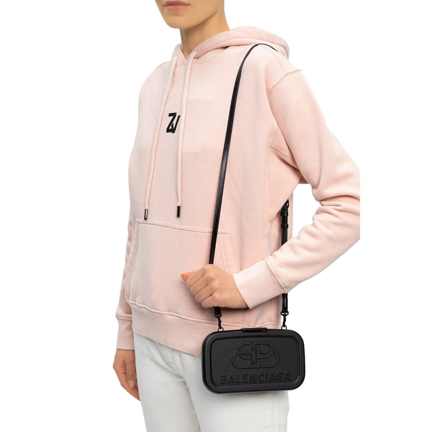 Balenciaga Lunch Box Black Small Shoulder Bag - Product Image 3