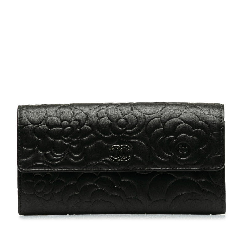 CHANEL CAMERIA COCOMARK Long Wallet Black CHANEL - Product Image 2