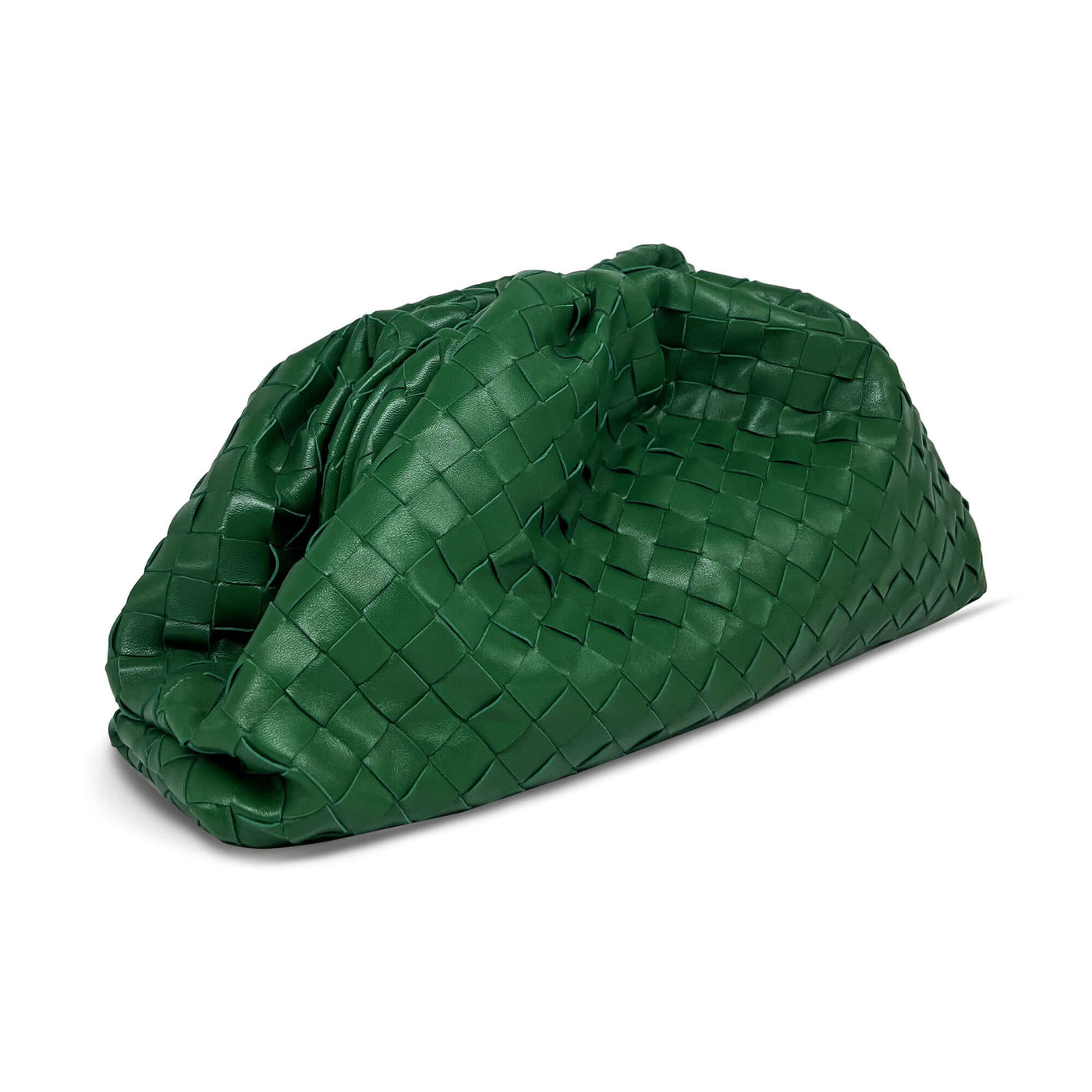 Bottega Veneta The pouch Intrecciato clutch Bag green | Studio Nafay