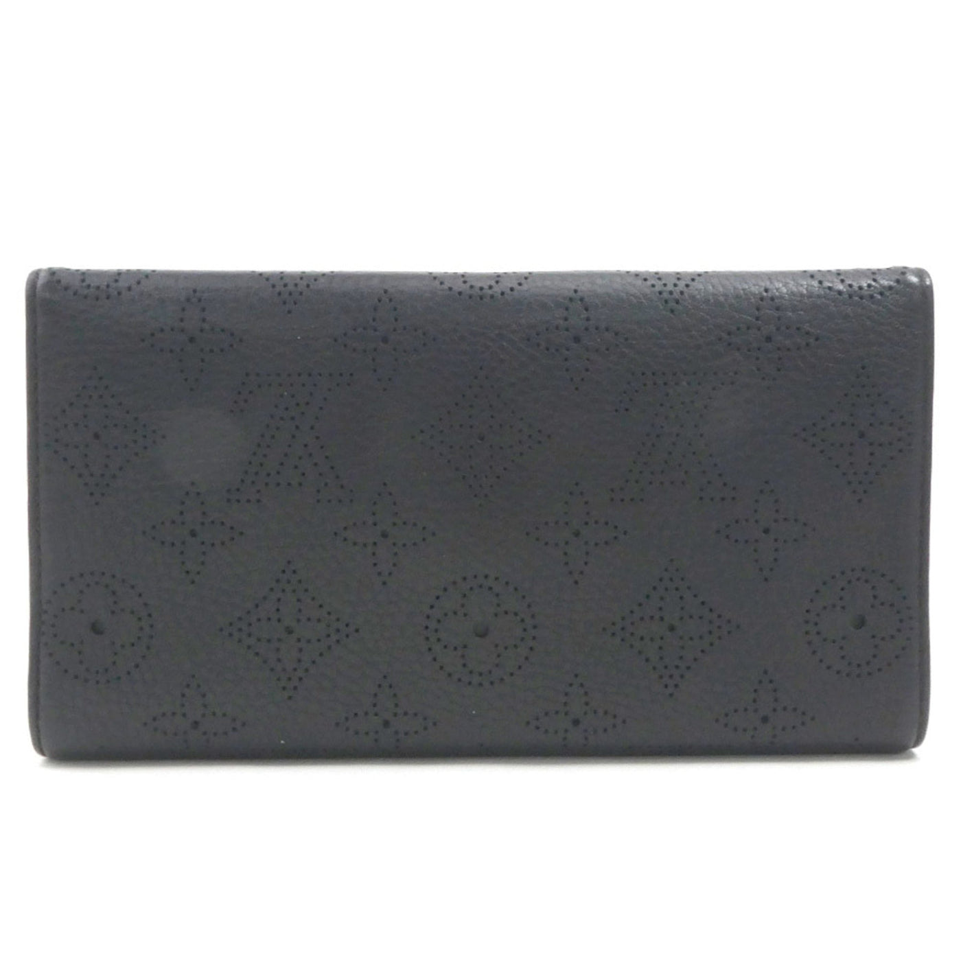 Louis Vuitton Mahina Leather Long Wallet (Bi-Fold)