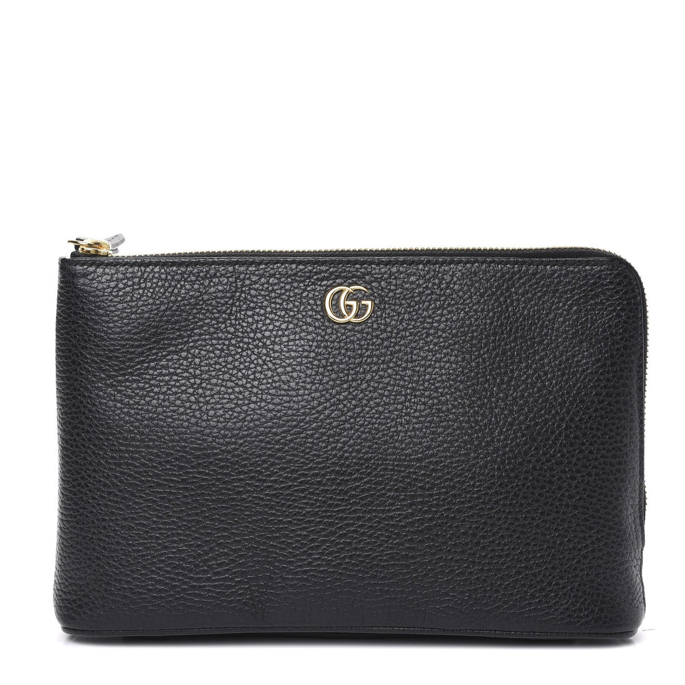 Gucci Calfskin GG Marmont Clutch in Black | Studio Nafay
