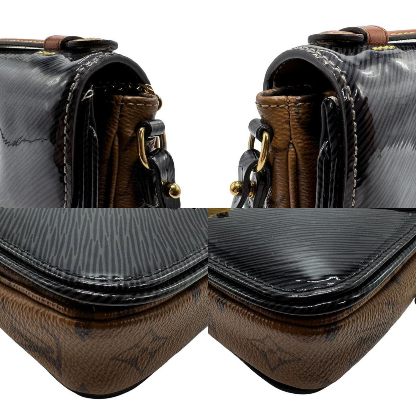 Louis Vuitton Monogram Reverse Pvc Pochette Shoulder Bag