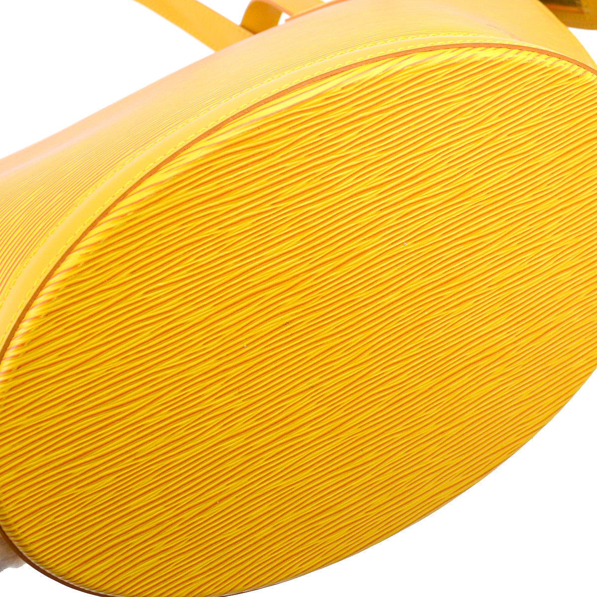 Louis Vuitton Yellow Epi Saint Jacques Shopping Tote