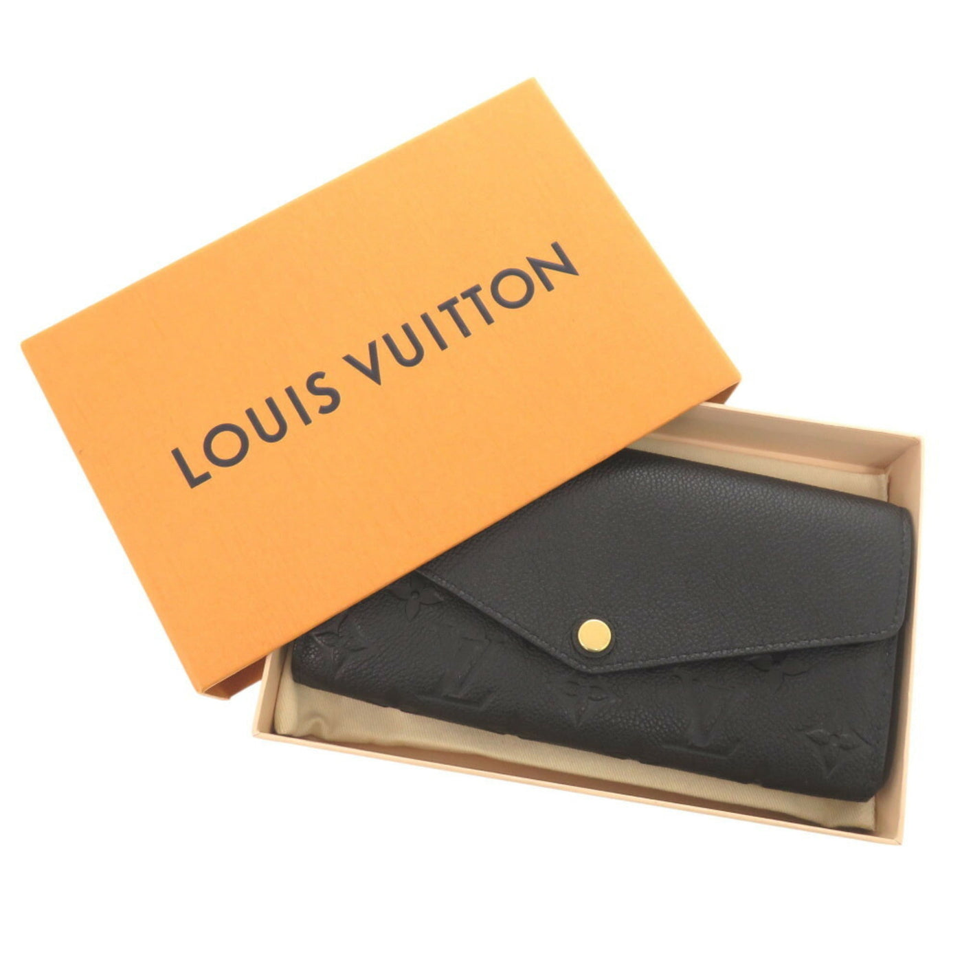 Louis Vuitton Monogram Empreinte Long Wallet (Bi-Fold)