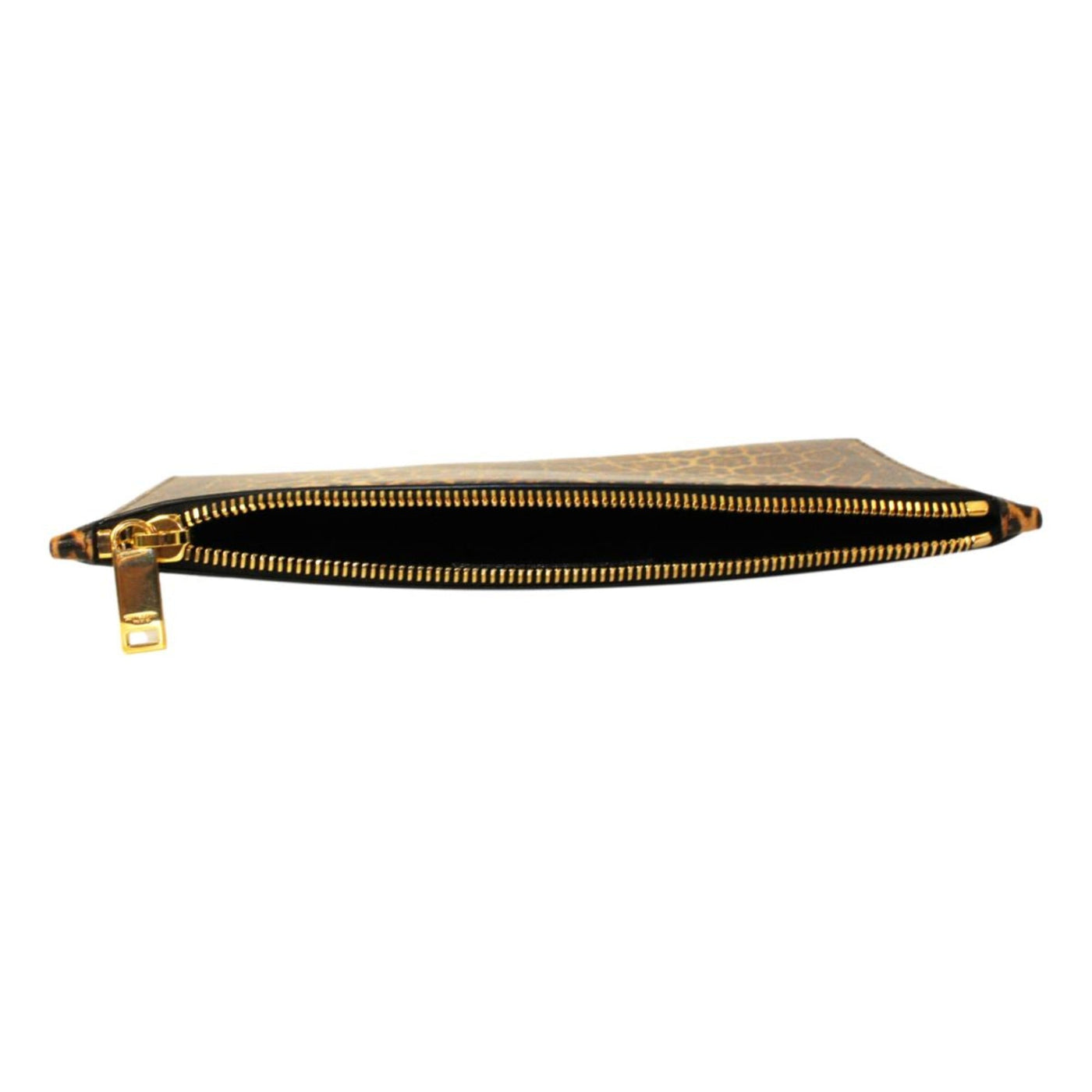 Saint Laurent Leopard Printed Calfskin Leather Medium Pouch - Product Image 6