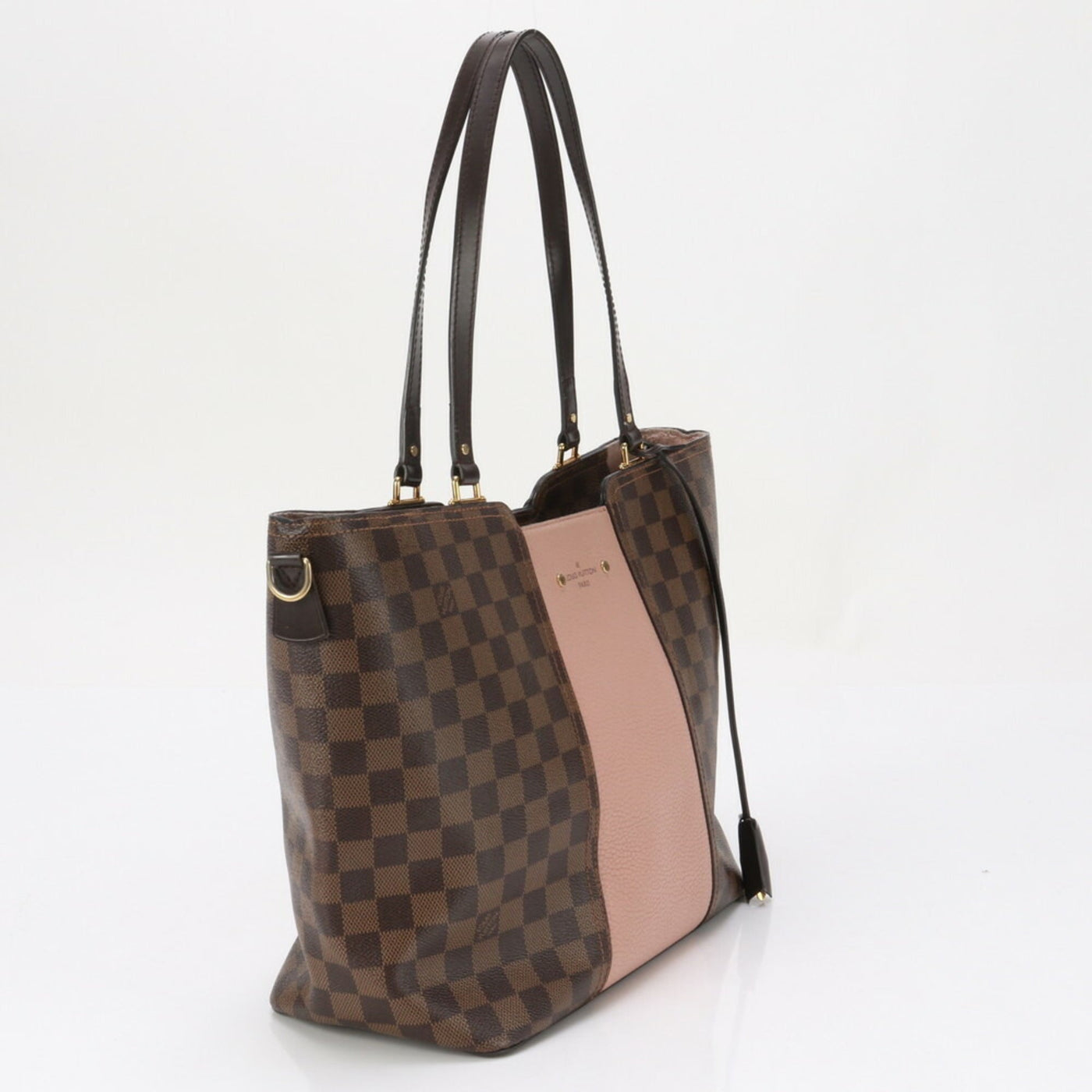 Louis Vuitton Leather Coated Canvas Handbag