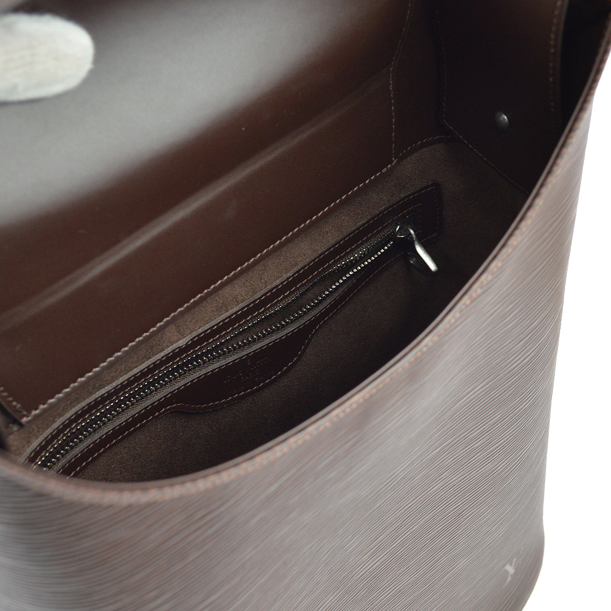 Louis Vuitton Brown Epi Verseau Shoulder Bag