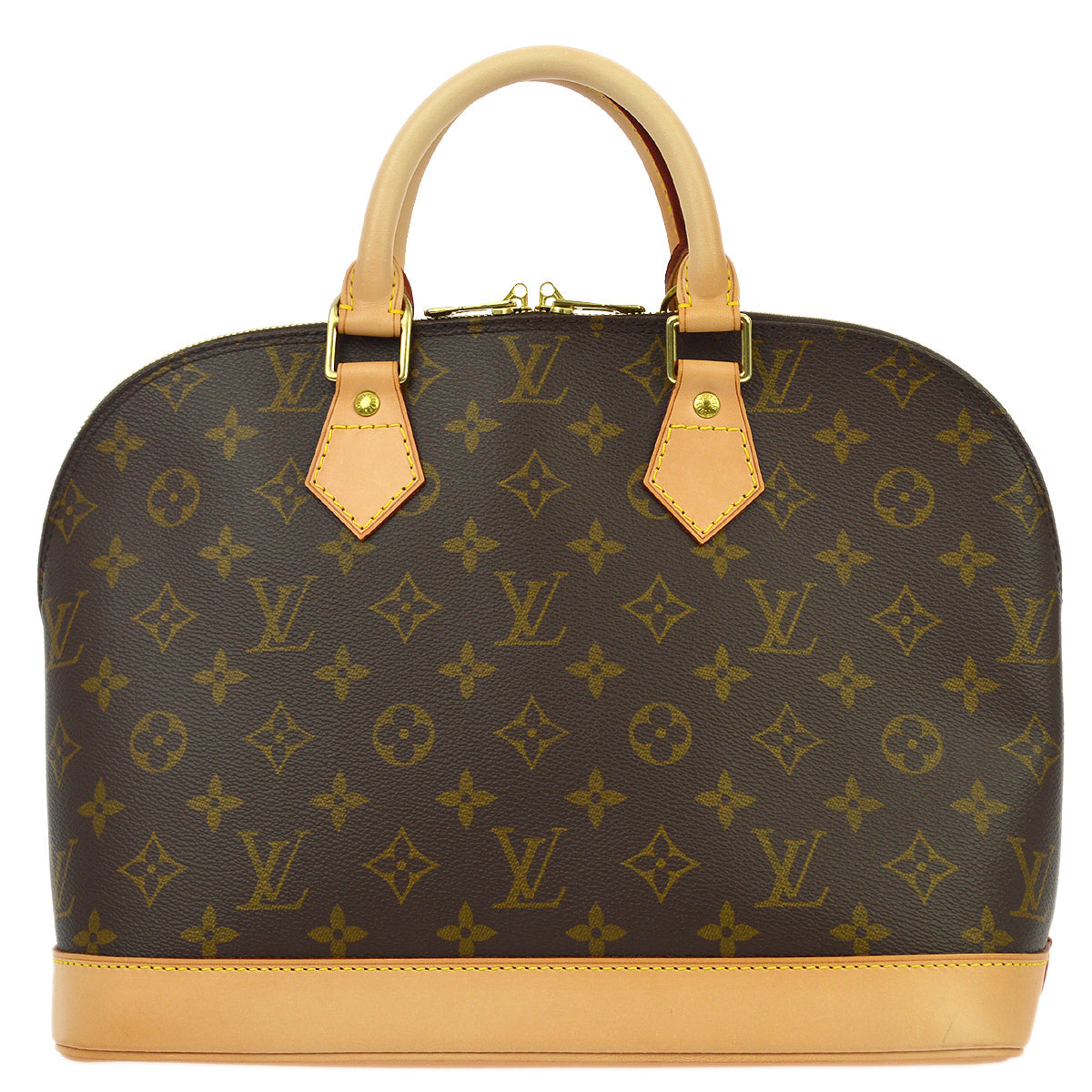 Louis Vuitton Monogram Alma Handbag in Brown