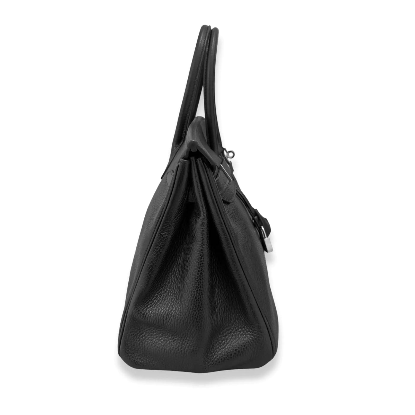 HERMÈS BIRKIN 35 BLACK TOGO LEATHER BAG - Product Image 4