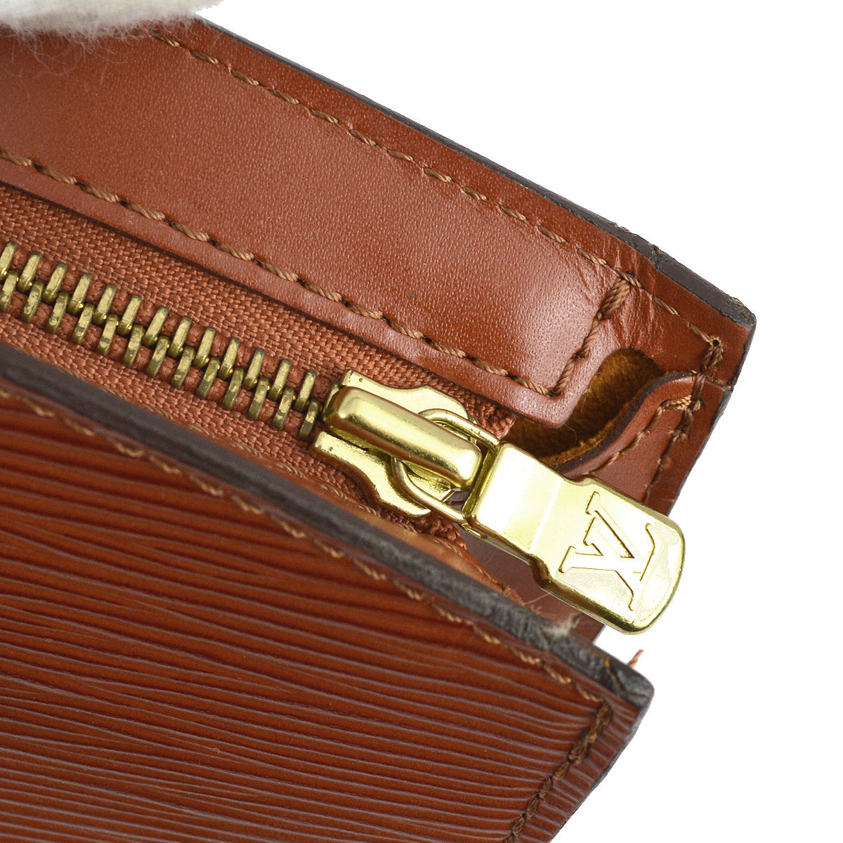 Louis Vuitton Brown Epi Saint Jacques Poignee Long
