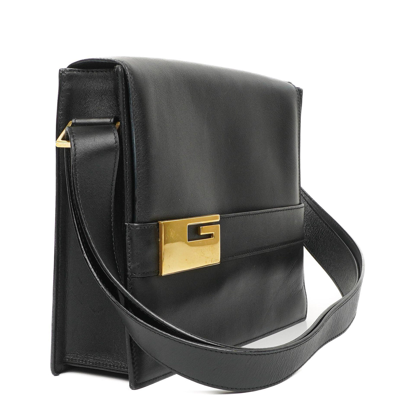 Gucci Black Leather Shoulder Bag - Product Image 3