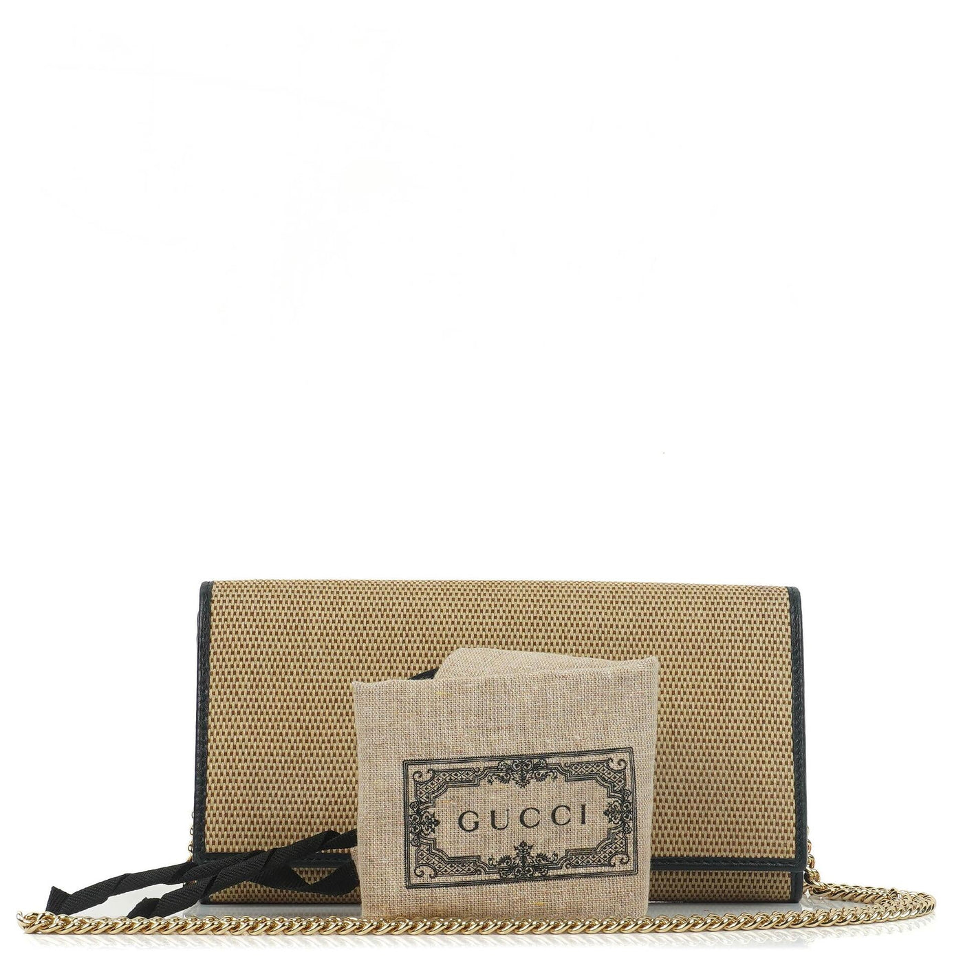 Gucci Horsebit Canvas Wallet on Chain - Product Image 4