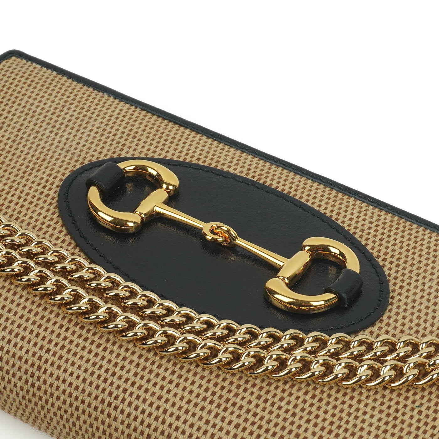 Gucci Horsebit Canvas Wallet on Chain - Product Image 12