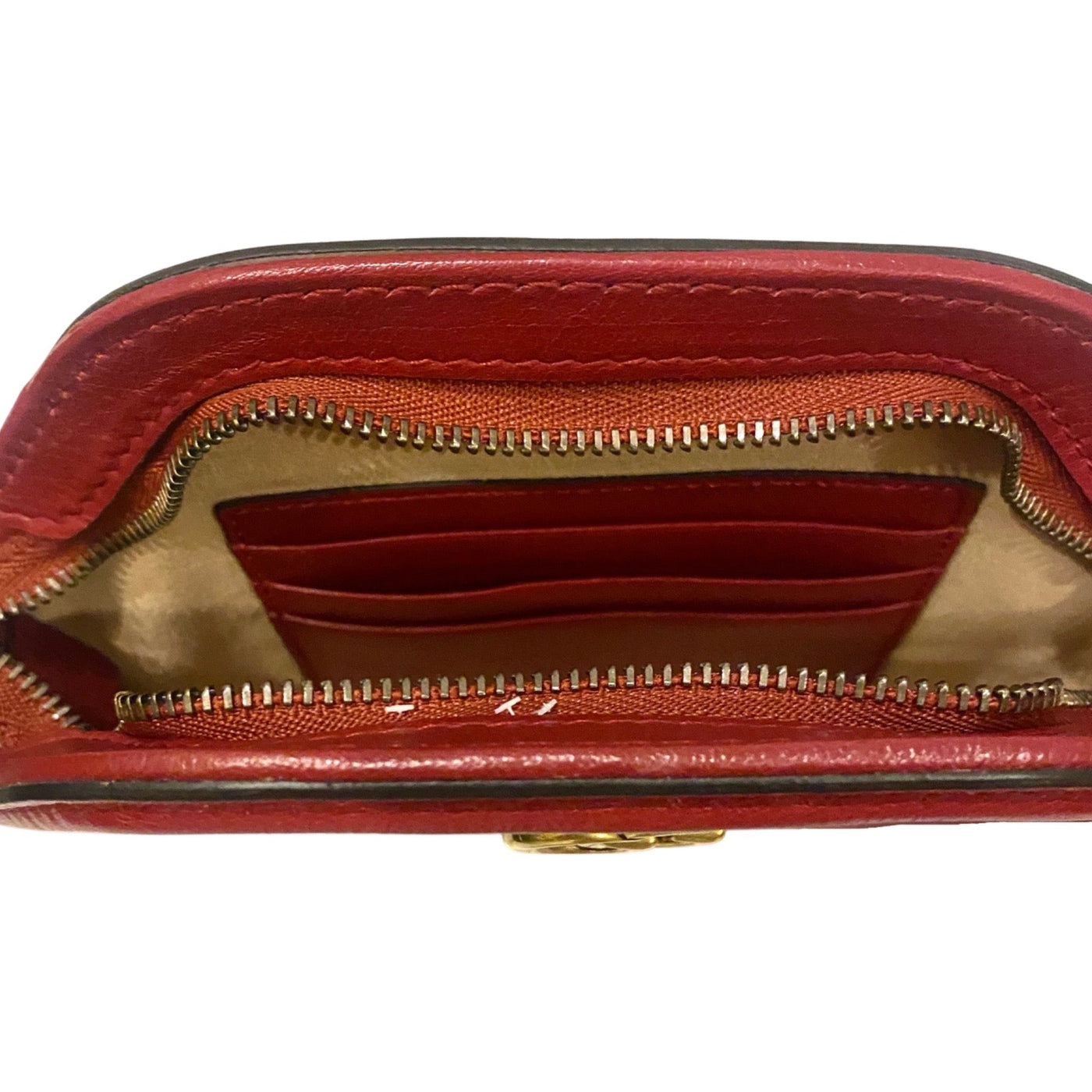 Gucci Rebelle Red Calf Leather Clutch Bag 517735 - Product Image 2