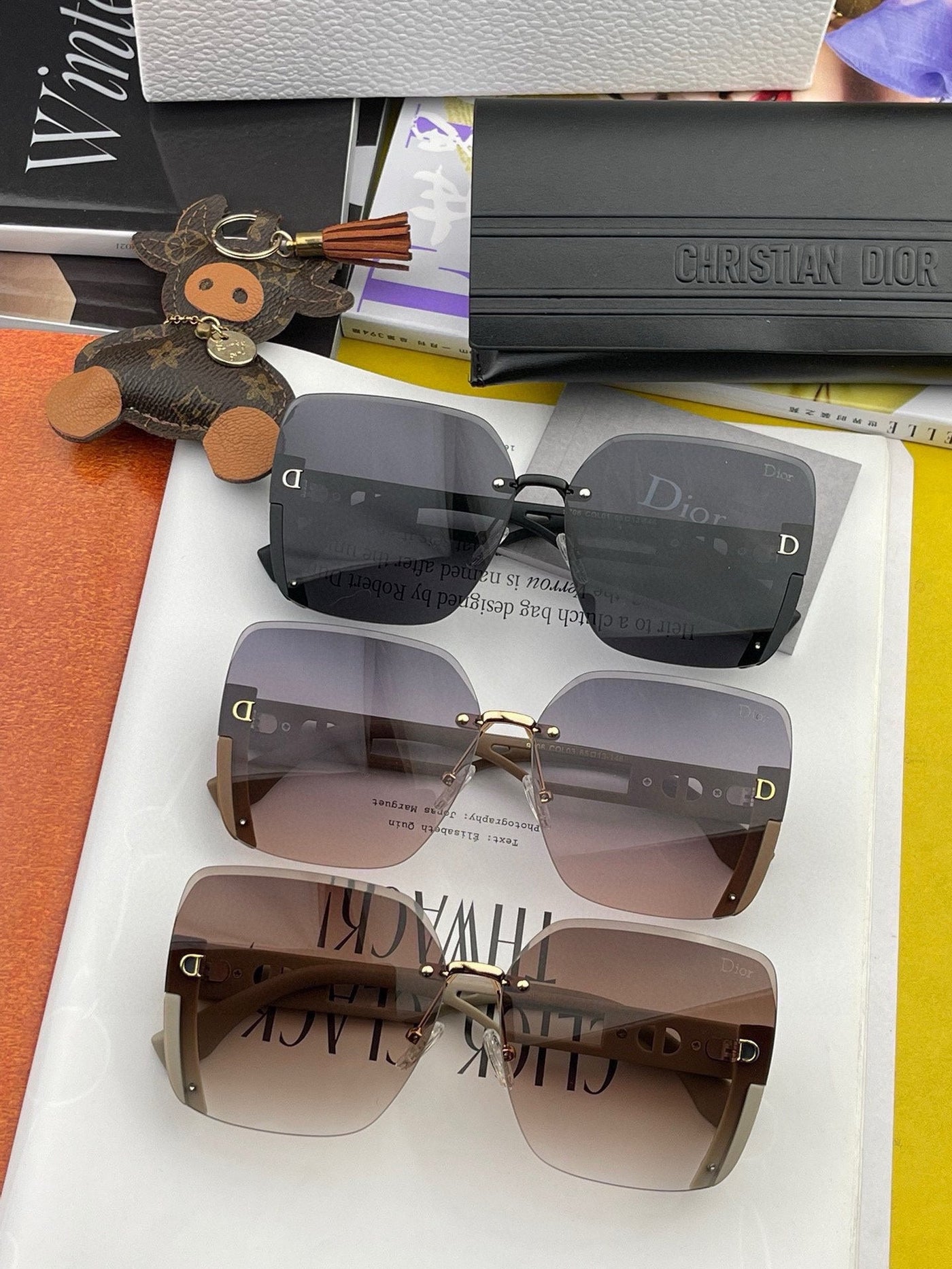 MONTAIGNE SUNGLASS IN ACETATE - Product Image 9