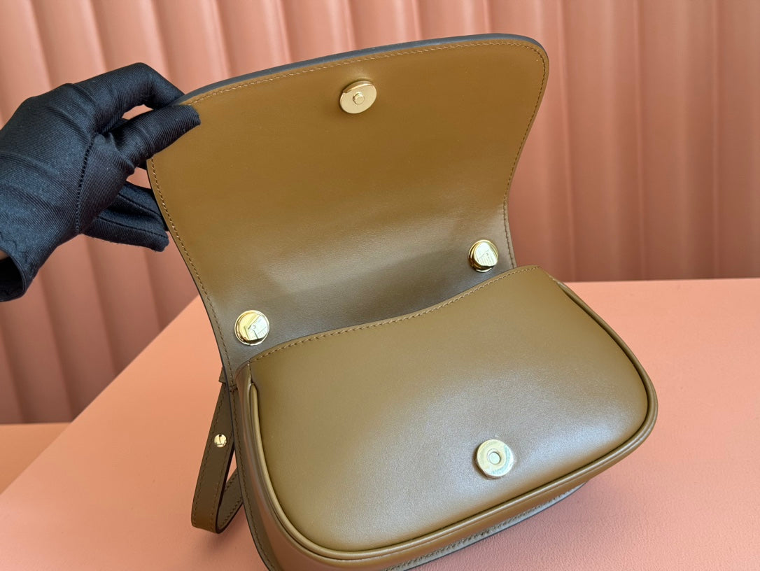 Gucci Blondie Handbag Camel Brown Suede And Calfskin 272175 - Product Image 3