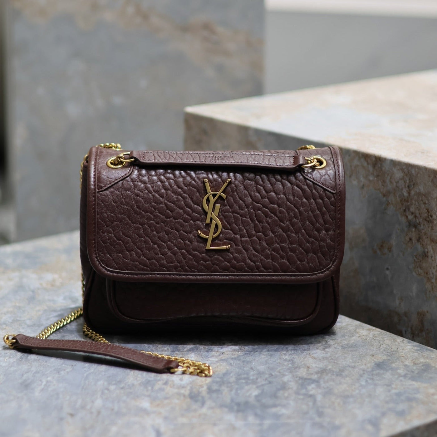 JAMIE POCHON 38 IN ARMY GREEN LAMBSKIN GOLD HARDWARE | Studio Nafay