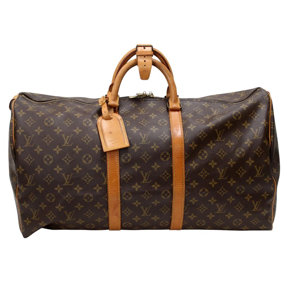 Louis Vuitton Keepall 55 Monogram Canvas Travel Bag LV-0829N-0002 - Product Image 2