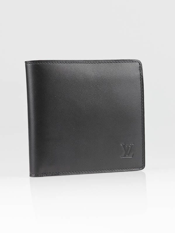 Louis Vuitton Black Nomade Portefeuille Marco Wallet Purse in Black
