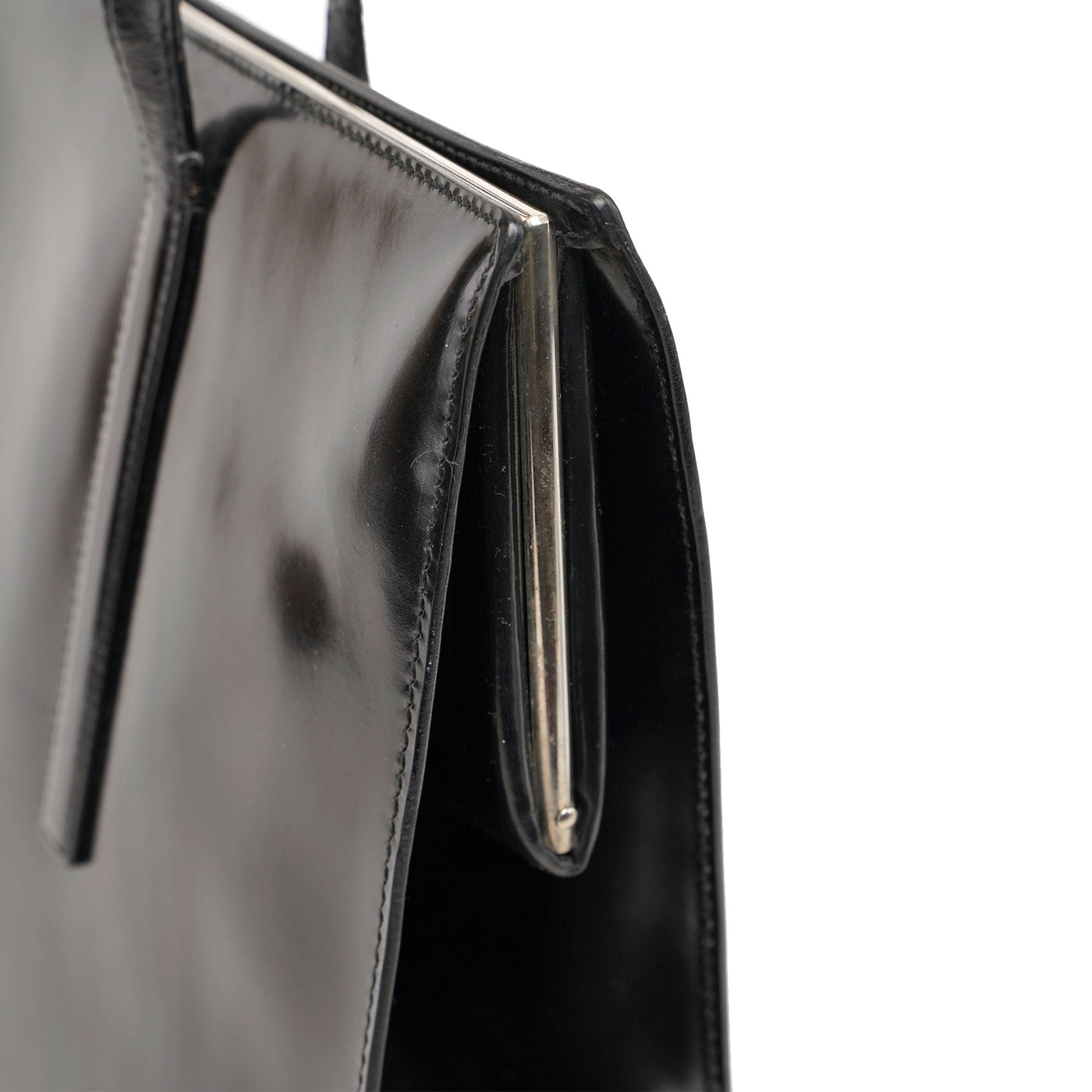 Black Spazzolato Clutch Tote Bag - Product Image 8