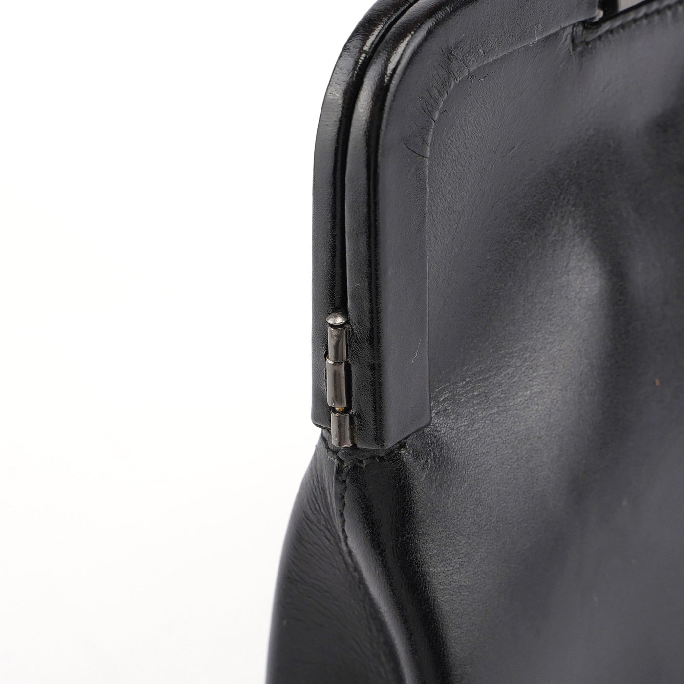 Black Calfskin Clutch Tote Bag - Product Image 8