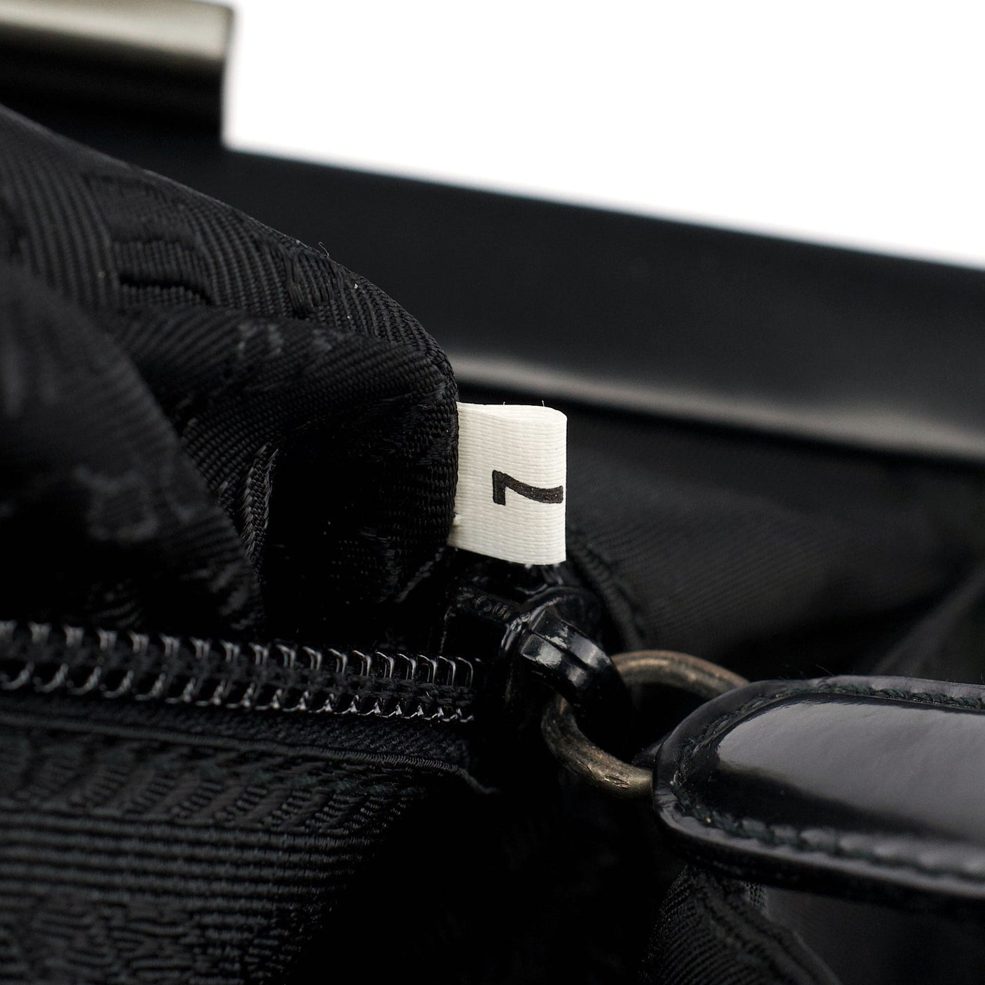 Black Tessuto Nylon Clutch Shoulder Bag - Product Image 10