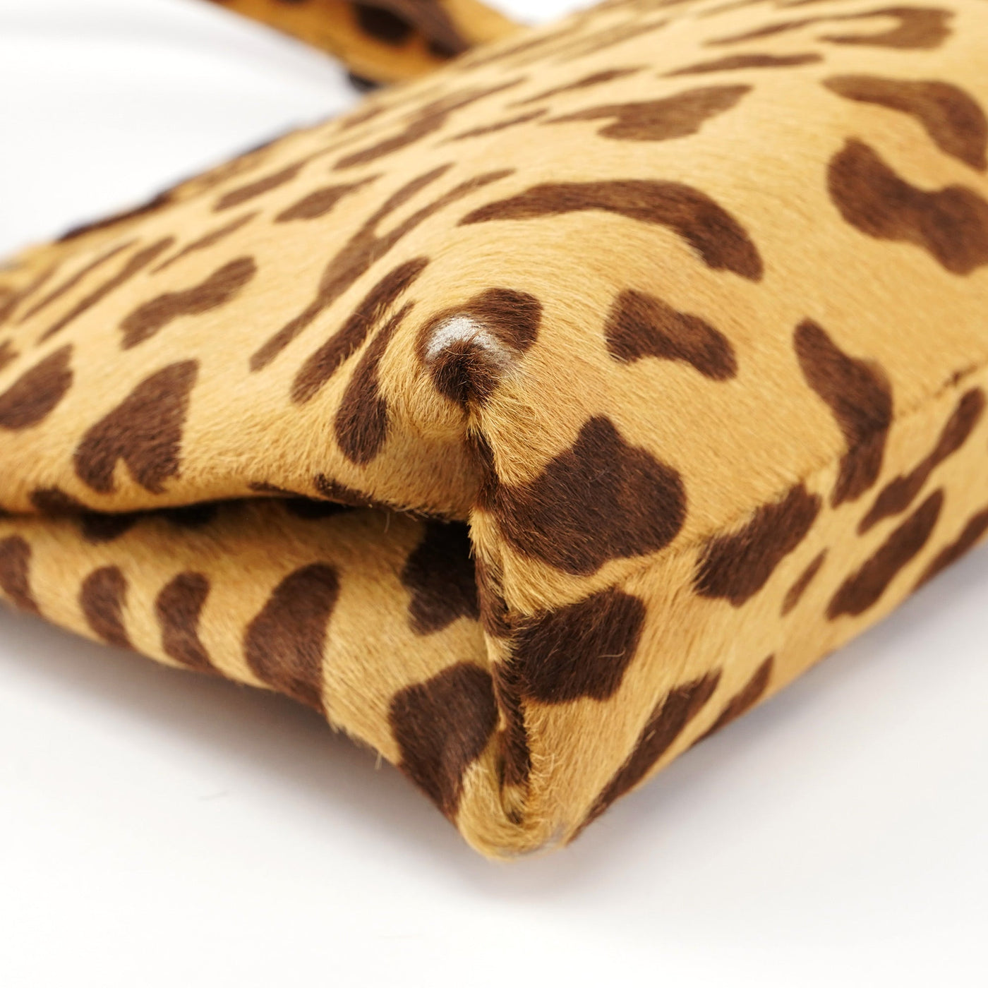 Leopard Fur Clutch Handbag - Product Image 9