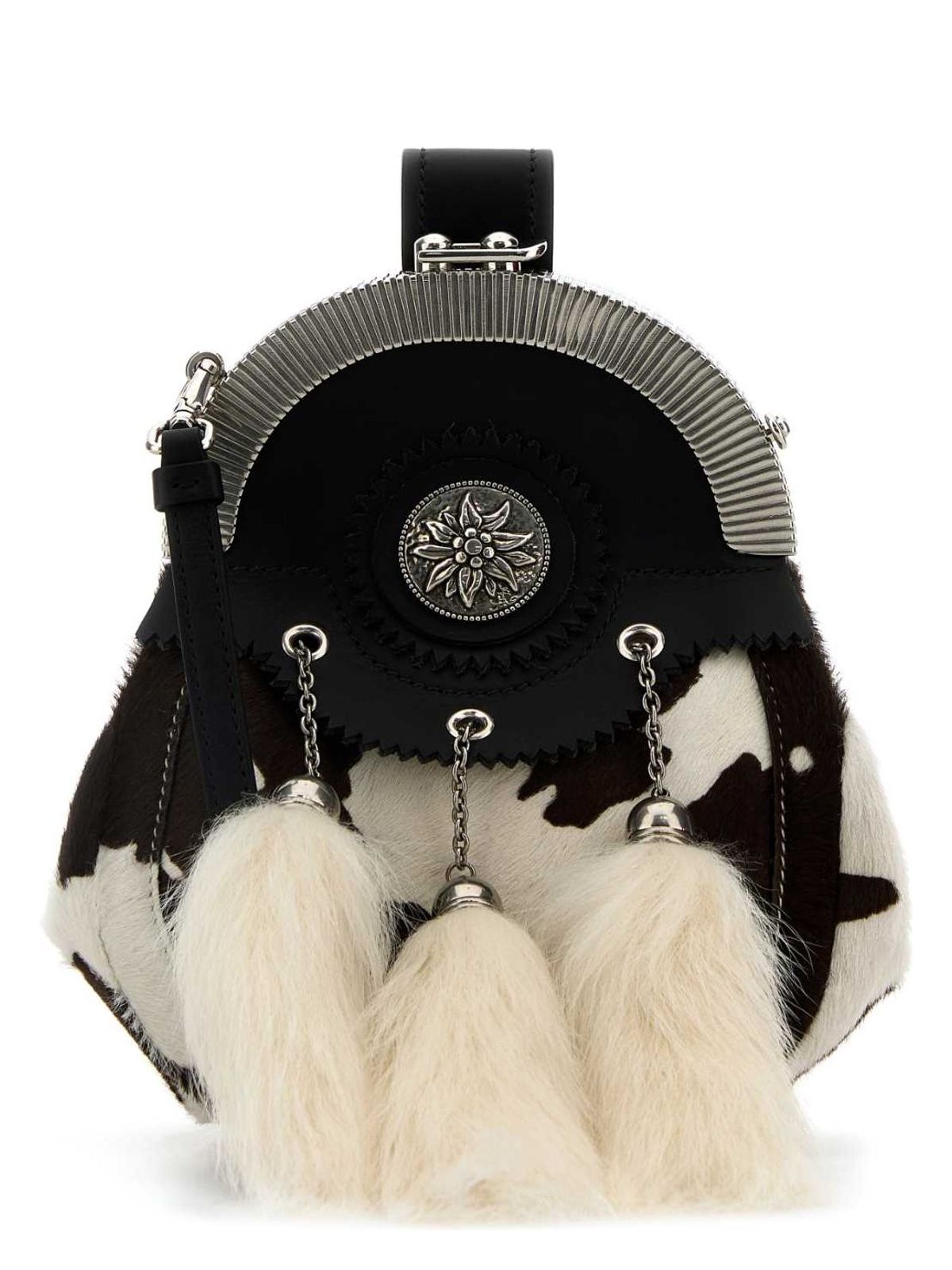 PRINTED CALF HAIR CLUTCH | Studio Nafay