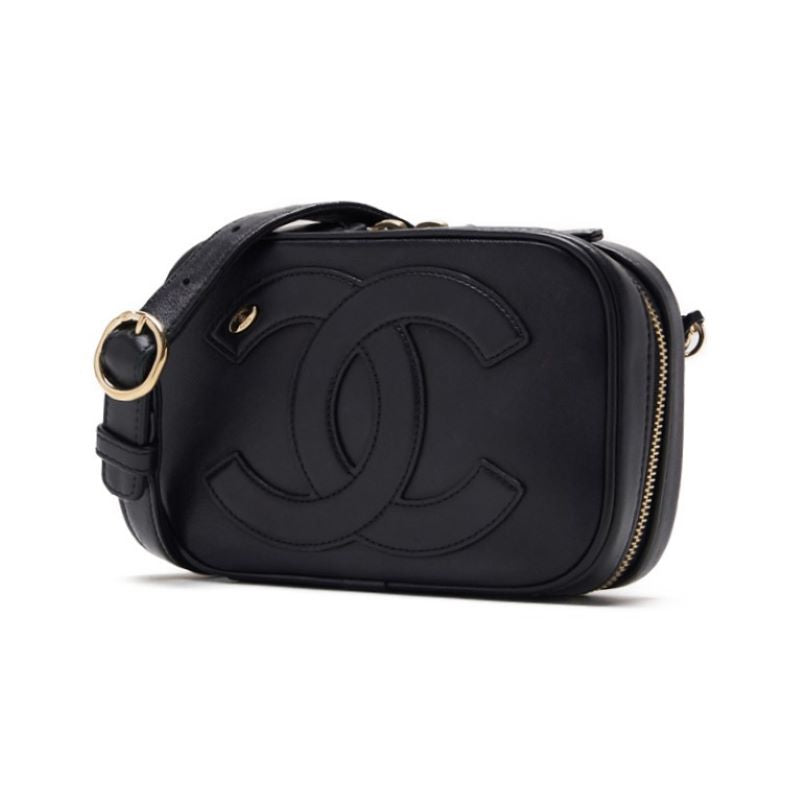 CHANEL CHANEL COCOMARK WESTPOTCH Lambskinkin BLACK (GOLDEN GOLD) WESTPOTCH SHOLDERBAG LADYS SHOLDERBAG MINISCHOLDER LADY DIDBAGG ONLINE | Studio Nafay