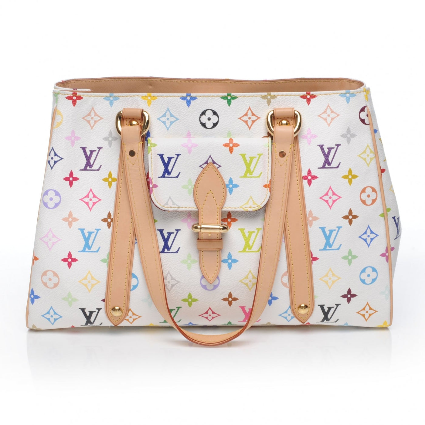 Louis Vuitton Monogram Multicolor Aurelia MM in White Multicolor